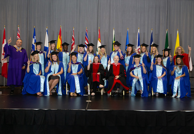 First-ever graduating class of Yorkville University's Doctor of Counselling & Psychotherapy program